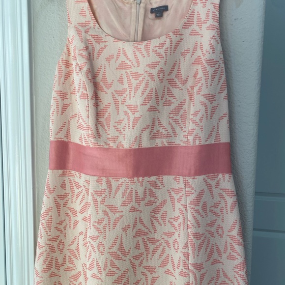 Ann Taylor Shift Dress with Bow in Back size 10 - Picture 2 of 12